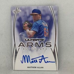 2019 Leaf Ultimate Ultimate Arms Auto Matthew Allan #UA-MA1 Auto (044)